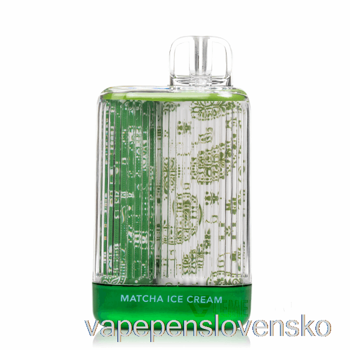 Hmla X Jasnosť 7000 Jednorazová Matcha Zmrzlina Vape Cigareta